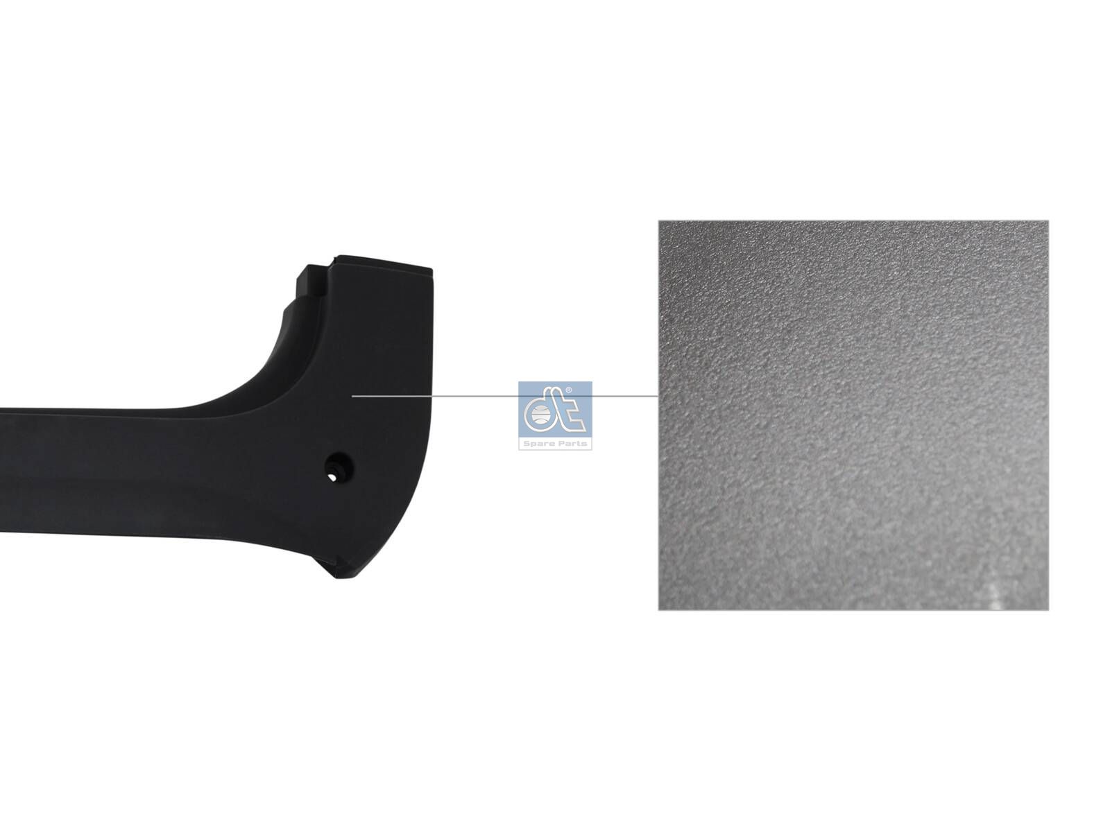 DT Spare Parts 24.00097 Pillar lining, right
