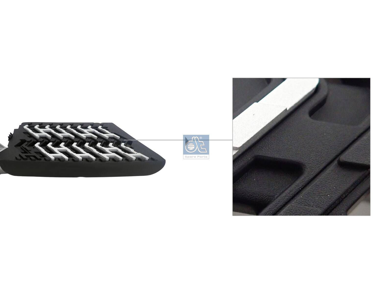 DT Spare Parts 2.00395 Step plate, left