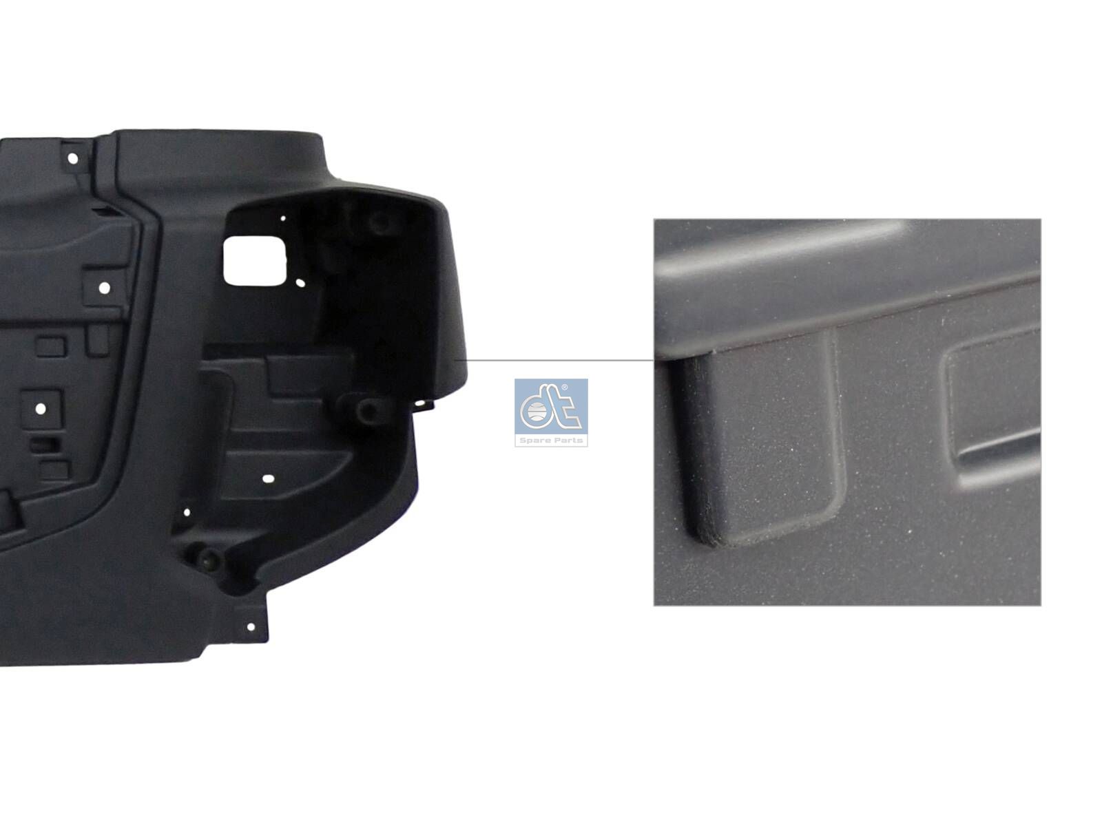 DT Spare Parts 2.00432 Bumper, primed