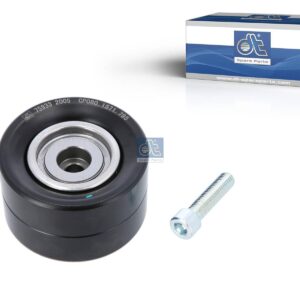 DT Spare Parts 4.63795 Tension roller, with screw, D: 80 mm, W: 48 mm