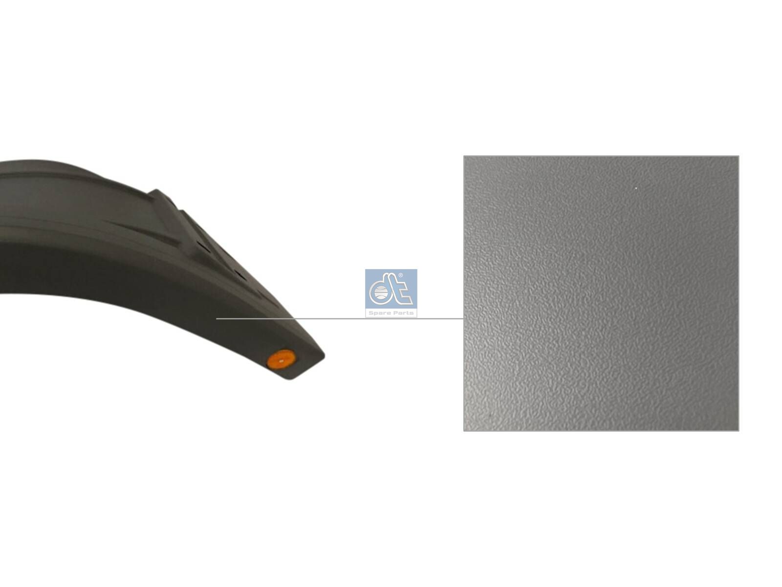 DT Spare Parts 4.69577 Front fender, rear, left