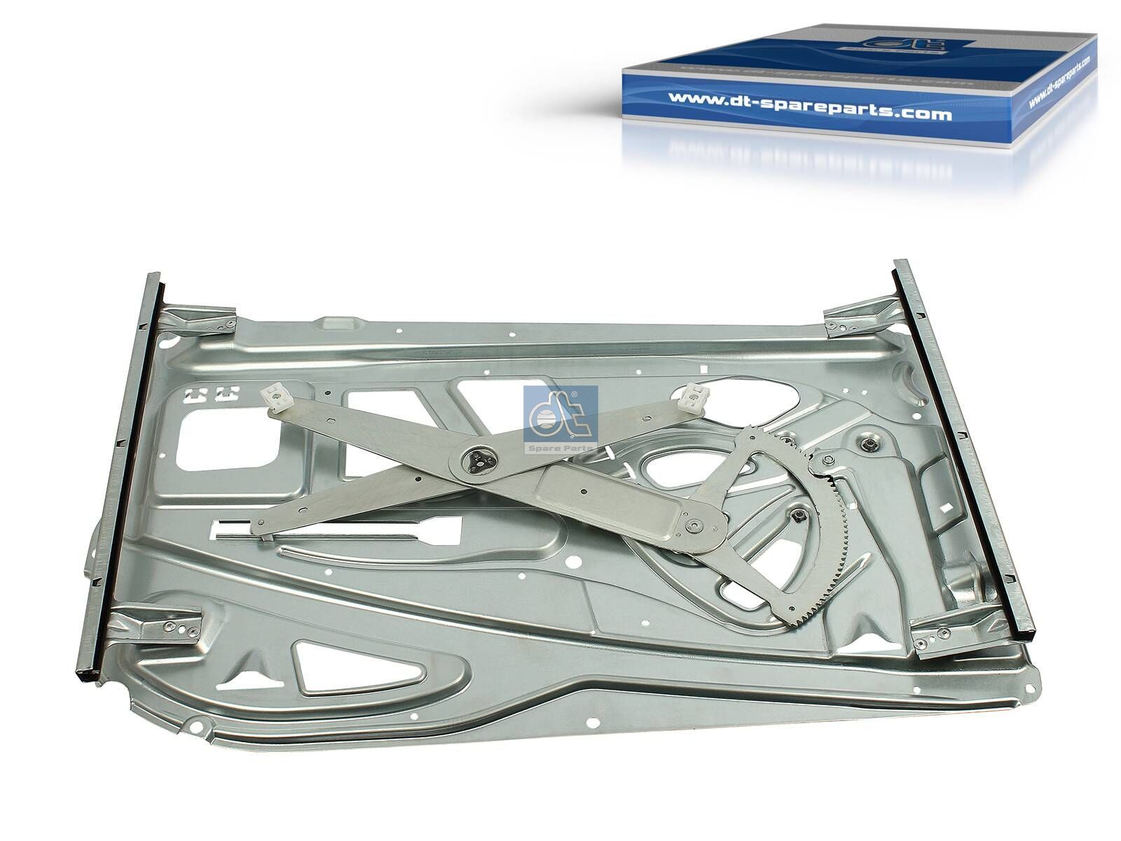 DT Spare Parts 4.69909 Window regulator, right, with motor