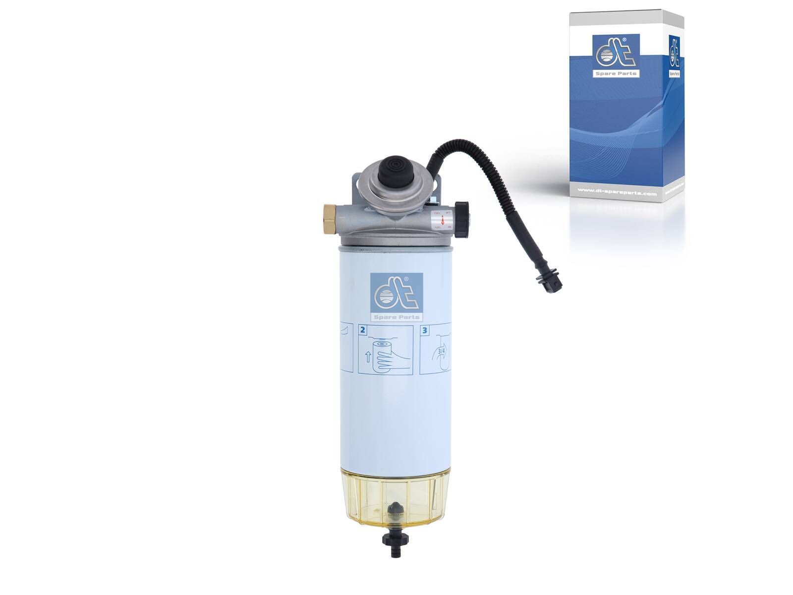 DT Spare Parts 4.69969 Water separator, complete, heated