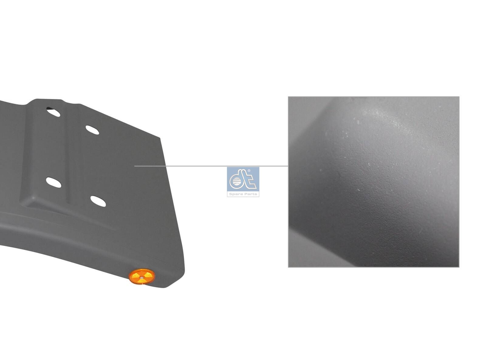 DT Spare Parts 4.70641 Fender, front, left