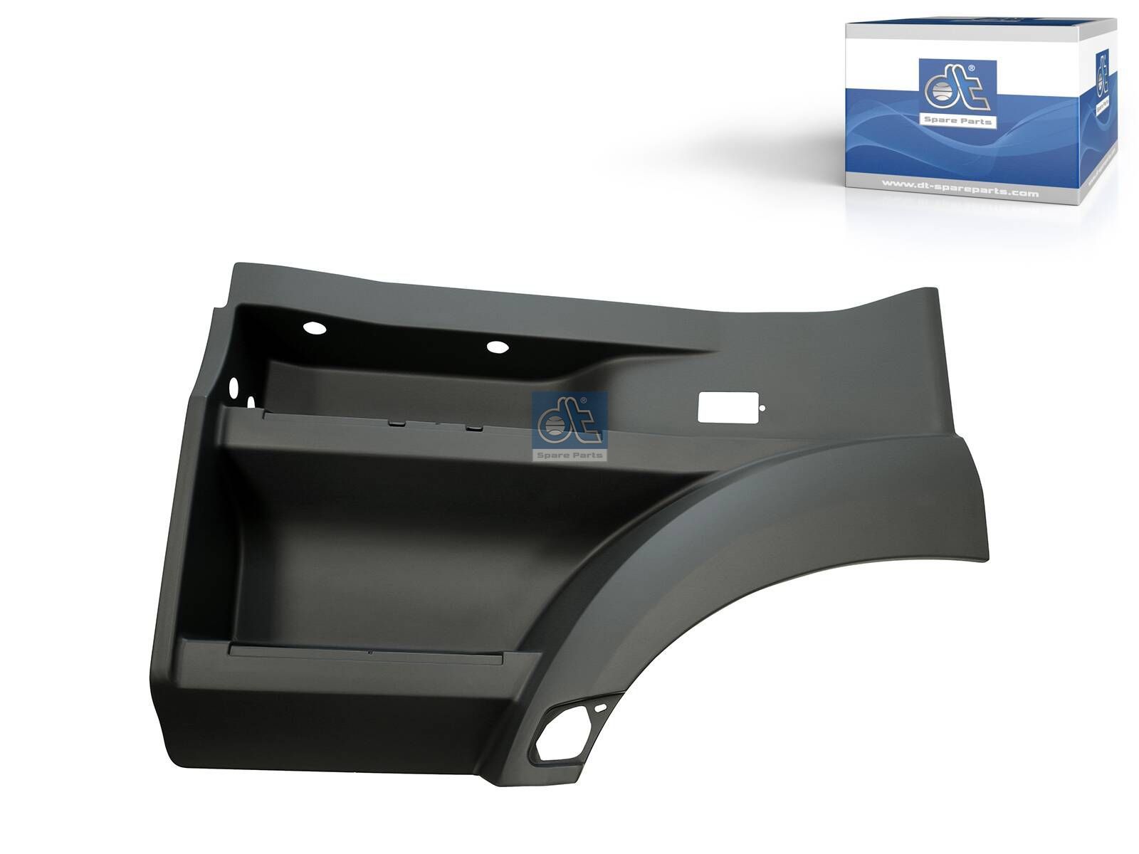 DT Spare Parts 4.71417 Step well case, upper left, dark grey, primed