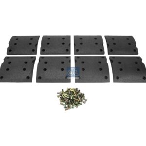 DT Spare Parts 4.91493 Drum brake lining kit, axle kit, W: 180 mm, S: 17 mm