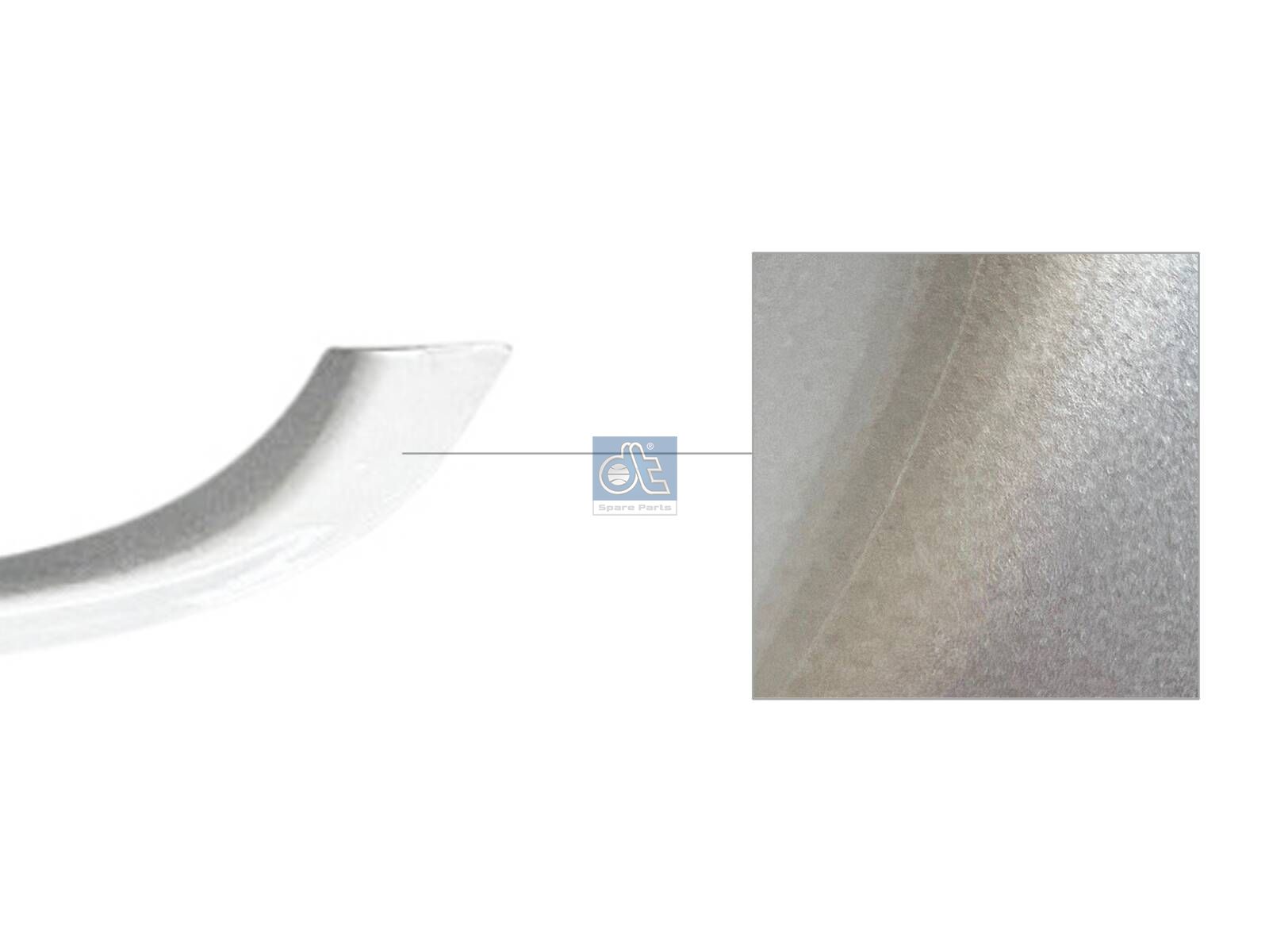 DT Spare Parts 5.00459 Cover, front grill