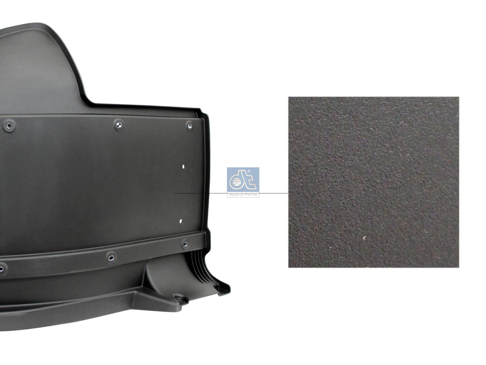 DT Spare Parts 5.00519 Fender, left