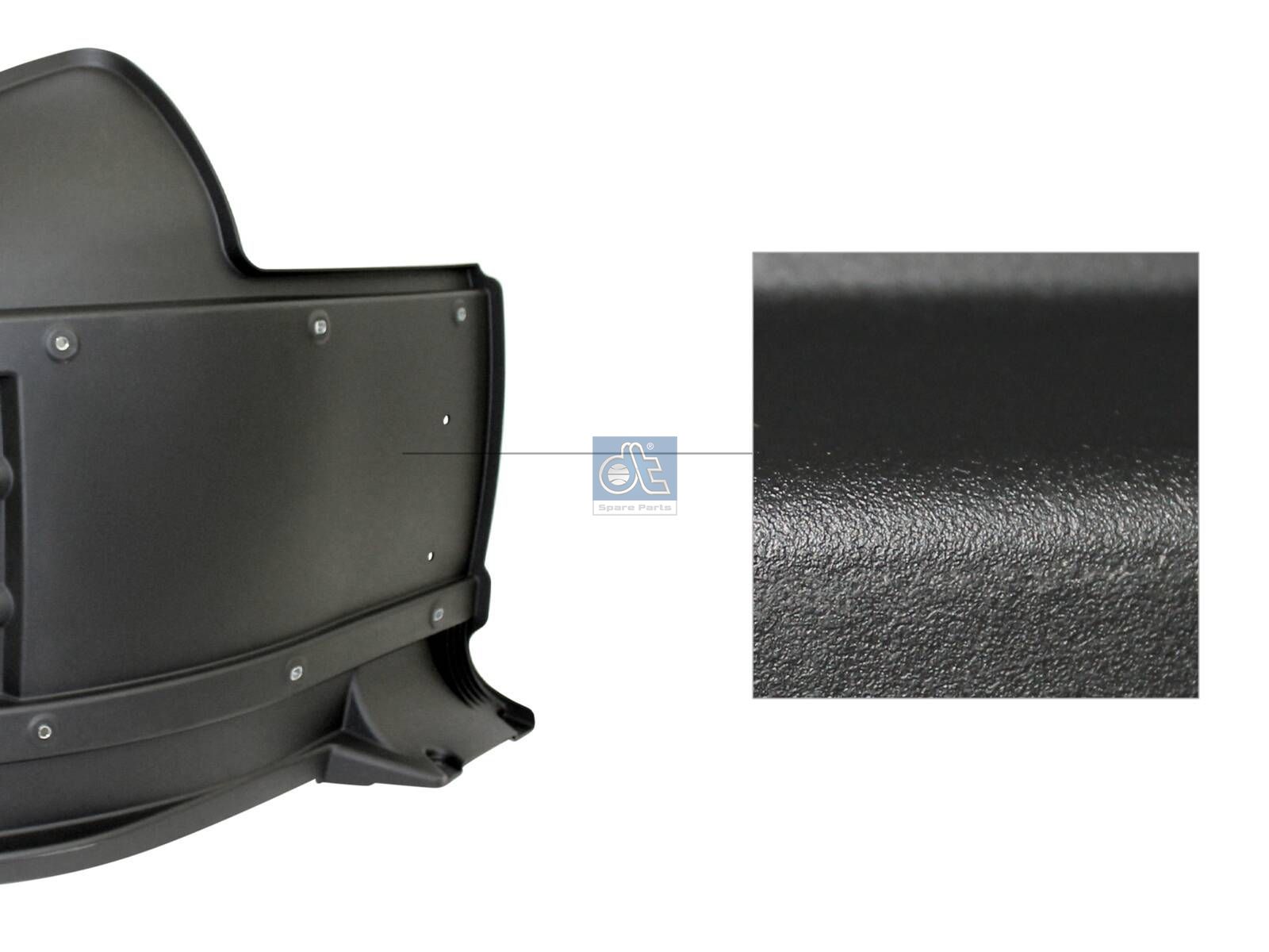 DT Spare Parts 5.00521SP Front fender, left