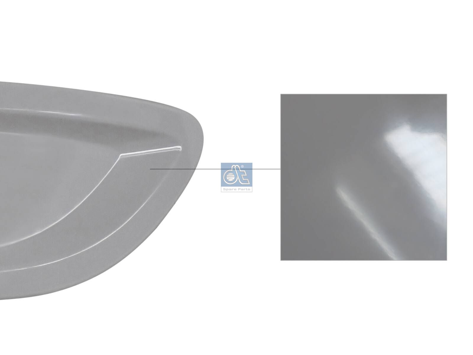 DT Spare Parts 5.16282 Lamp frame, left