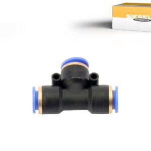SIEGEL Automotive SA1H0015 T-connector, plastic, D: 6 mm
